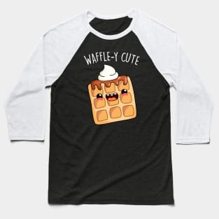 Waffley Cute Waffle Pun Baseball T-Shirt